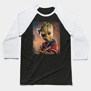 Groot Vs Atlanta Braves Groot Guard Baseball T-Shirt